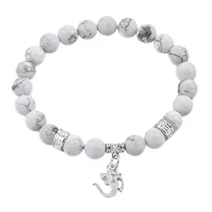 Karishma Kreations OM Bracelet For Men Original yoga Reiki Crystal Feng Shui Natural Gem Stone Beads Adjustable Combo Multi Layer Bracelets for Men boys Women Fashion