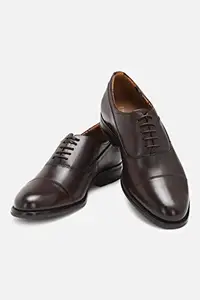 Van Heusen Men Black Lace Up Shoes