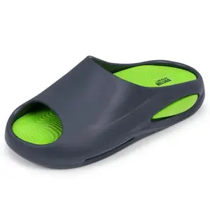 DOCTOR EXTRA SOFT Men's Classic Ultra Soft Sliders/Slippers With Cushion Footbed | Comfortable & Light Weight | Stylish & Anti-Skid | Waterproof & Everyday Flip Flops For Gents/Boys D-507,8 Uk,Multi