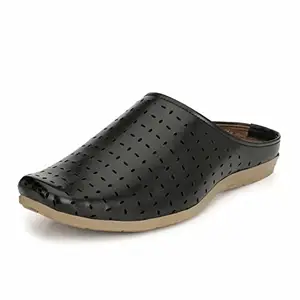 JOHN KARSUN Men's Black Outdoor Sandals