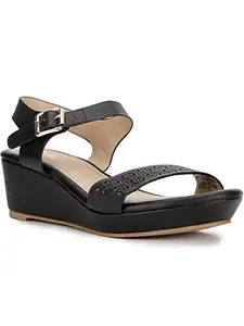 Bata Womens AUDREY SANDAL Heels, Black, (6616555), UK 7