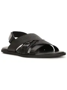 Bata Men's Oliver Sandal Black 7 Kids UK (8646231)