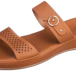 Woodland Women's Tan SOFTY Slipper-5.5 UK (39EURO) (LSO 536RW)