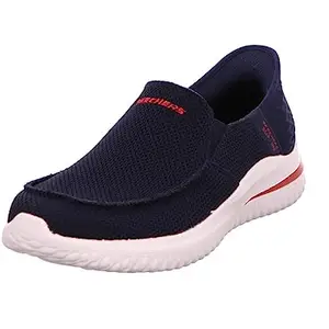 Skechers Mens DELSON 3.0 - CABRINO Navy Casual Slip in Shoes
