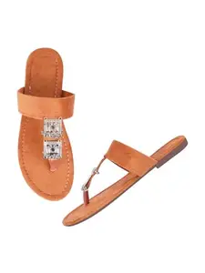 TRYME Fabulous Flat Sandals Casual Comfortable Women Extra Soft Fashionable & Stylish Voguish Slippers For Women & Girls