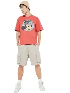 Max URB_N Men Mickey Oversized T-Shirt