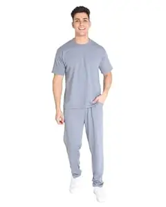 CHKOKKO Men Training Suit Casual Summer Track Suit Co-Ord Sets