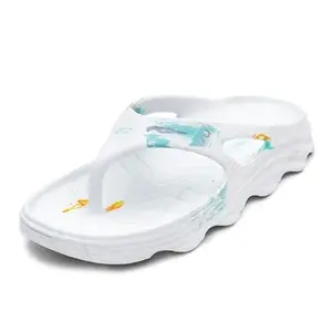 doubleu Riva Men Marble Comfortable Recovery Footwear (Do not Shrink) (Splash,46)