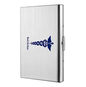 Stealodeal Front Pocket 6 Slot ATM/Credit/Debit Blue Print Real Life Hero Men/Women Card Holder