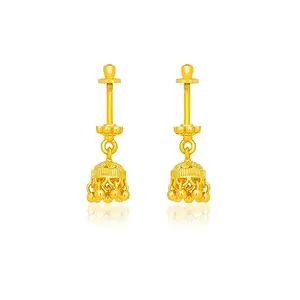 arch fashion Traditional Gold Platted Maharashtrian Bugadi Earrings Collection ERG2117