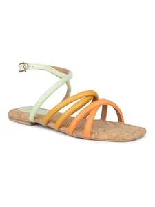 Inc.5 Women Pista Colourblocked One Toe Flats