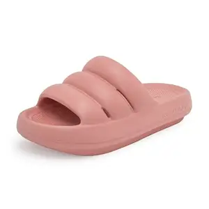 Red Tape Casual Sliders for Women | Refined Round-Toe Shape with a Relaxing Slip-On Support