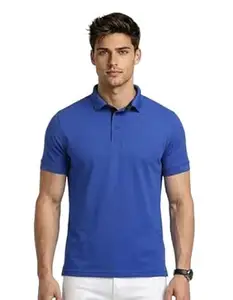 AWG ALL WEATHER GEAR Collar Tshirts | Half Sleeves Plain-Regular Fit | Dryfit Solid Polo T-Shirt | Sports wear Casual Tees | Moisture Wicking Activewear | Lightweight Quick Dry Gym & Running Polo