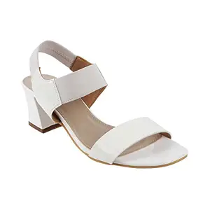 Metro Womens Synthetic White Sandals (Size (5 UK (38 EU))