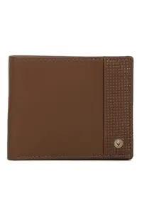 Allen Solly Men Brown Solid Leather Wallet