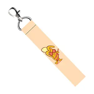 ISEE 360® Rock Banana Lanyard Bag Tag with Swivel Lobster for Gift Luggage Bags Backpack Laptop Bags Travelers Students Worker L X H 5 X 0.8 INCH