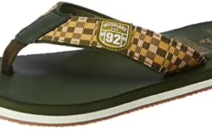 Woodland Men's Olive PU Slipper-8 UK (42 EU) (OFF 4275022)