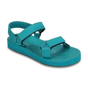 YOHO EVA Sandals for Women | EVA sole | Comfortable cushioned sole with TPR base | Lightweight | Soft skin friendly straps | Adjustable straps | Velcro closure | Vibrant colour options