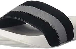 Carlton London Men'S Grey Black Slipper - 9 Uk,CL-PIK-SL02_GREY BLACK