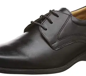 BATA Men Roy Black Leather Formal Shoes8 Kids