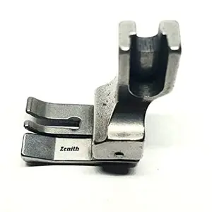 Zenith Metal Pressure Foot Cr 1/8 New, for Industrial Sewing Machines Compatible for, Brother, Gemsy, Juki, Mitsubishi, Pfaff, Singer, Jack Juki + More (Silver)