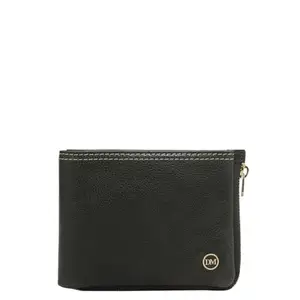 Da Milano RFID Protected Leather Wallet for Men with Card Slot - Green