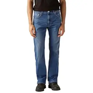 Levi's Men's 517 Mid Indigo Bootcut Fit Mid-Rise Jeans