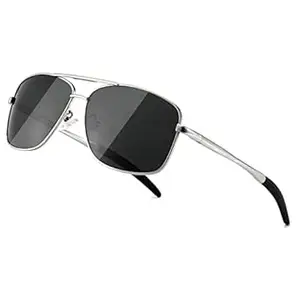 SUNGAIT Men's Polarized Sunglasses Durable Metal Frame for Fishing Driving Golf