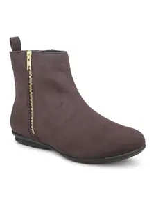 Inc.5 Women Brown Regular Boots