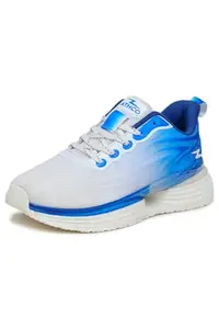 ATHCO Men's Aura White-Blue Running Shoes_06 UK (ATHST-61)