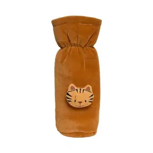 CUTIZDROP New Born Baby Milk Feeding Plan Cover, Bottle Combo BPA Free - Plastic, Steel, Silicon - Brown