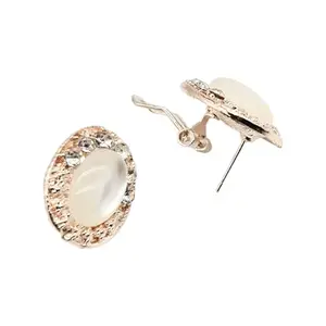 MAGICKAL MOON Women Jewellery Crystal Stud Earrings For Women and Girls (1 Pair)__055