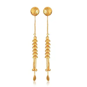 VFJ VIGHNAHARTA FASHION JEWELLERY Vighnaharta Removable stud chain drop Earring for Women and Girls[VFJ2519ERG]