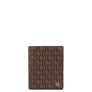 Da Milano RFID Protected Leather Wallet for Men with Card Slot - Brown