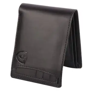 Keviv Leather Wallet for Men - Black (GW120-BLK2)