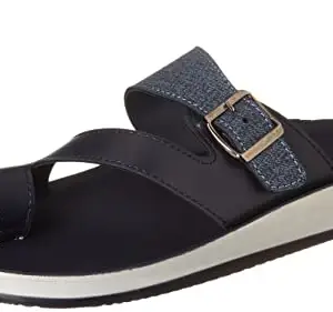 WALKAROO Men's Blue Flat Sandal (WG5307), 6 UK