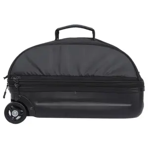 Gifts r Pure ABS Duffel Trolley with Laptop Compartment, 18 Inch Cabin Luggage, ABS Hard Shell Base, Soft Luggage Pocket