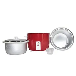 Eslite Electric Rice Cooker 1.8 Litre, Portable Food Steamer