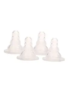 Mee Mee Anti-Colic Easy Flo Silicone Teat (Large - 4 pcs)