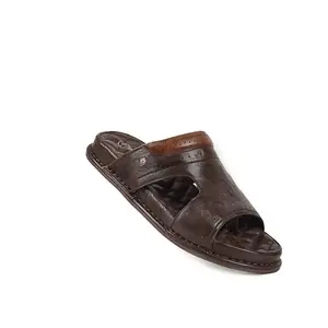 Pierre Cardin PC1048 Leather Casual Slipper Sandals for men_Café_45