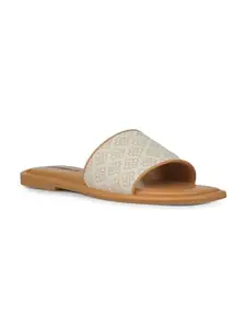 Bata Women's Mule Slipper Stylish, Lightweight Comfortable Footwear Beige