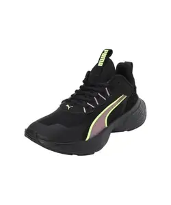 Puma Womens Softride Sway WNS Res Black-Mauved Out-Fizzy Apple Running Shoe - 4 UK (31210401)