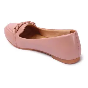 Comfortable & Lightweight Memory Foam Belly Shoes Fashionable Slip-On Ballet & Casual Bellies Everyday Stylish & Durable Classic Design Belly for Women's and girl's (PINK, UK Footwear Size System, Adult, Women, Numeric, Medium, 5)