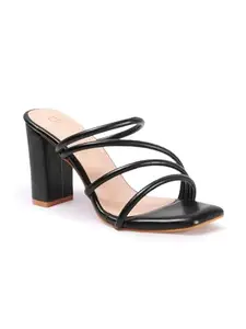 Carlton London Women sandal,Black,UK-3