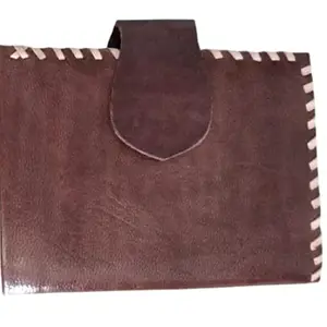 Jai Leather Store Handmade Wallet for Men & Women New (Brown 1)