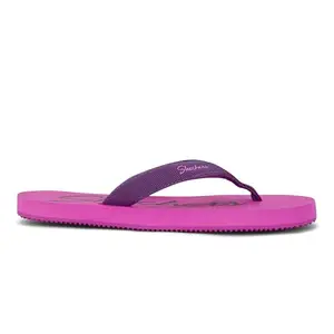 Skechers womens Courtwald HOT PINK/PURPLE Slipper - 6 UK (9 US) (896162ID-HPPR)