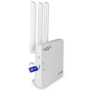 4G Sim WiFi Router, Plug and Play, LTE, Wi-Fi 300H,with Micro SIM Card Slot, LAN -Router