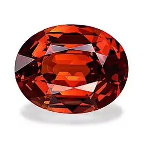 TRINETRA GEMS STONE हेसोनाइट स्टोन For Make Classy Ring Superb Natural Hessonite Gemstone Lab Certified 7.55 Carat 8.05 Ratti Premium Ceylon Gomed Stone Genuine Gomedhikam Stone For Men