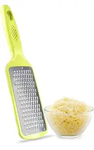 E-COSMOS Stainless Steel Cheese Grater & Lemon Zester for Kitchen- Cheese, Lemon, Ginger, Garlic, Chocolate, Vegetables & Fruits Shredder with Protective Cover, Adrak Grater, Dishwasher Safe Flat price in India.