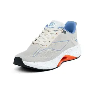 Red Chief Sports Running Shoes for Men & Boys | Stylish Lace-Up Outdoor Shoes | Lightweight Walking-Style Runners | Comfortable Athletic | Grey | Size-6 | R1724 026